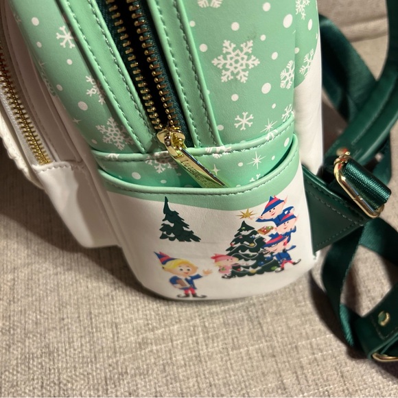 Loungefly Rudolph Backpack and matching wallet - Picture 4 of 15